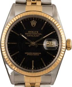 HandMade The Rolex Datejust 16013 Black Index Dial T