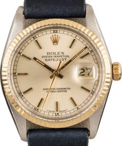 HandMade The Rolex Datejust 16013 Silver Dial Watch