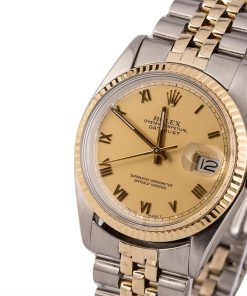 Alternative view of HandMade The Rolex Datejust 16013 Roman Markers