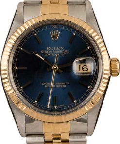 HandMade The Rolex 36mm Datejust 16013 Blue Dial