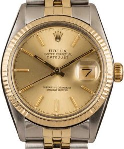 HandMade The 36MM Rolex Two-Tone Datejust 16013