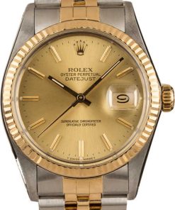 HandMade The Rolex 16013 Datejust Champagne Dial T