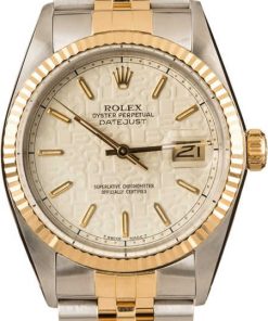 HandMade The Rolex Datejust Two-Tone 16013 100% Authentic