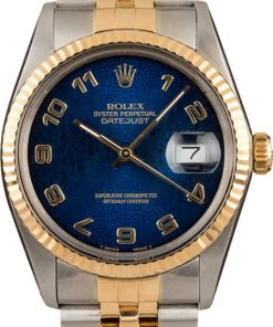 HandMade The Rolex Datejust 16013 Blue Jubilee Arabic Dial