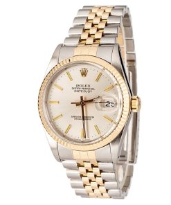 Alternative view of HandMade The Rolex Datejust 16013 Two Tone Watch
