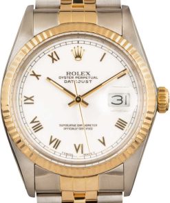 HandMade The Datejust Rolex 16013 White Dial