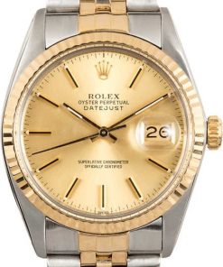HandMade The Rolex Datejust 16013 Champagne 100% Authentic