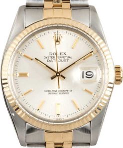 HandMade The Rolex Datejust 16013 Silver Index Dial