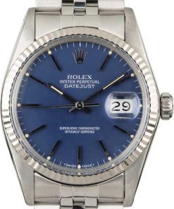 HandMade The Rolex Datejust 16014 Blue Dial