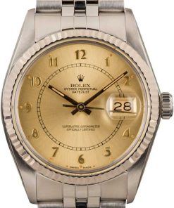 HandMade The Rolex Datejust 16014 Champagne Dial