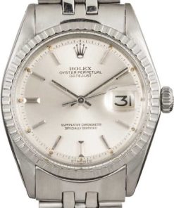 HandMade The Rolex Datejust 1603 Stainless Steel American Oval Link