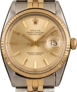 HandMade The Rolex Datejust 1603 Champagne 'Pie Pan' Dial