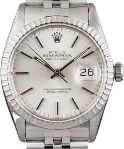 HandMade The Rolex Datejust 16030 Engine Turned Bezel