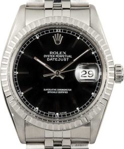 HandMade The Rolex Datejust 16030 Black Index Dial