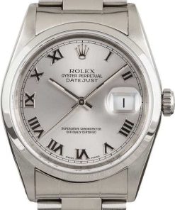 HandMade The Rolex Datejust 16200 Rhodium Roman Dial