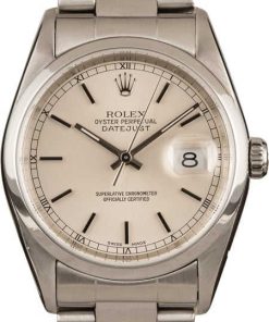 HandMade The Rolex Datejust 16200 Silver Dial