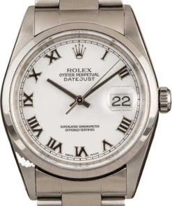 HandMade The Rolex Datejust 16200 White Roman Dial
