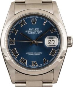 HandMade The Rolex Datejust 16200 Steel Oyster Band