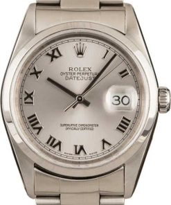 HandMade The Rolex Datejust 16200 Silver Dial