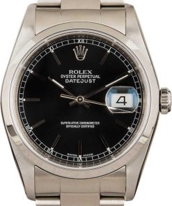 HandMade The Rolex Datejust Black Ref 16200