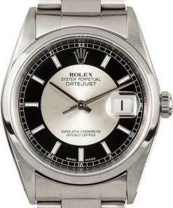 HandMade The Rolex Datejust 16200 Tuxedo Dial
