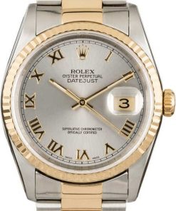 HandMade The Rolex Datejust 16203 Rhodium Dial Two Tone