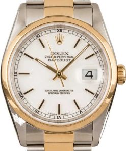 HandMade The Rolex Datejust 16203 White Index Dial