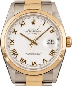 HandMade The Rolex Datejust 16203 White Roman Dial
