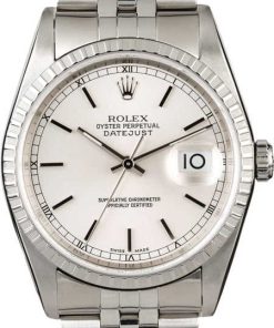 HandMade The Men's Rolex Datejust 16220 Silver Dial