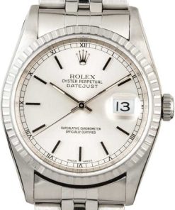 HandMade The Rolex Datejust 16220 Silver Index Dial