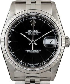 HandMade The Rolex Datejust 16220 Black Dial