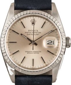 HandMade The Rolex Datejust 16220 Leather Strap