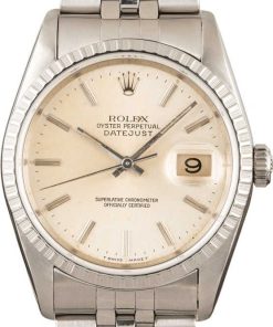 HandMade The Certified Rolex Datejust 16220 Silver Index Dial