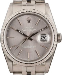 HandMade The Rolex Datejust 16220 Slate Tapestry Dial