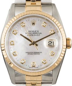 HandMade The Rolex Datejust 16233 MOP Diamond Dial