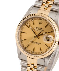 Alternative view of HandMade The Champagne Dial Rolex Datejust 16233
