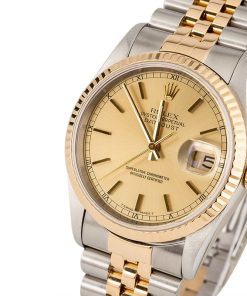 Alternative view of HandMade The Champagne Index Dail Rolex Datejust 16233