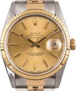 HandMade The Fluted Bezel Rolex Datejust 16233