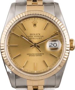 HandMade The Champagne Index Dial Rolex Datejust 16233