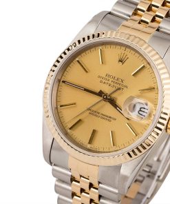 Alternative view of HandMade The Champagne Index Dial Rolex Datejust 16233