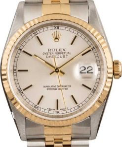 HandMade The Rolex Datejust 16233 Silver Index Dial