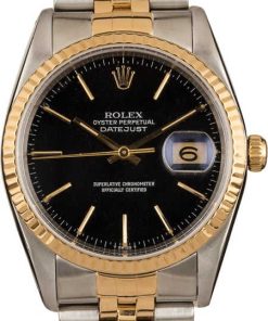 HandMade The Rolex Datejust 16233 Black Dial T