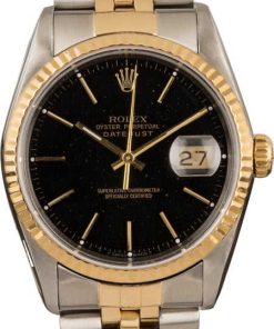 HandMade The Rolex Datejust 16233 Black Index Dial T