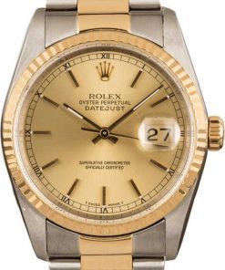 HandMade The Two Tone Rolex Datejust 16233 T