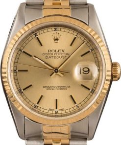 HandMade The Rolex Datejust 16233 Fluted Bezel Watch