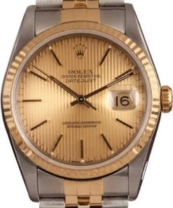 HandMade The Men's Rolex Datejust 16233 Tapestry Dial T