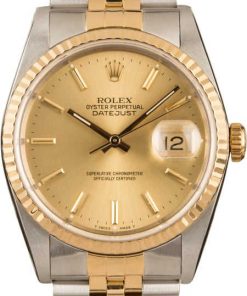 HandMade The Rolex 16233 Datejust Champagne Dial