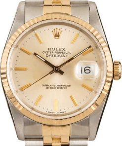 HandMade The Rolex Datejust 16233 Silver Index Dial