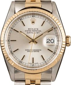 HandMade The Rolex Datejust 16233 Silver Index