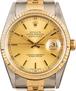 HandMade The Rolex Two Tone Datejust 16233